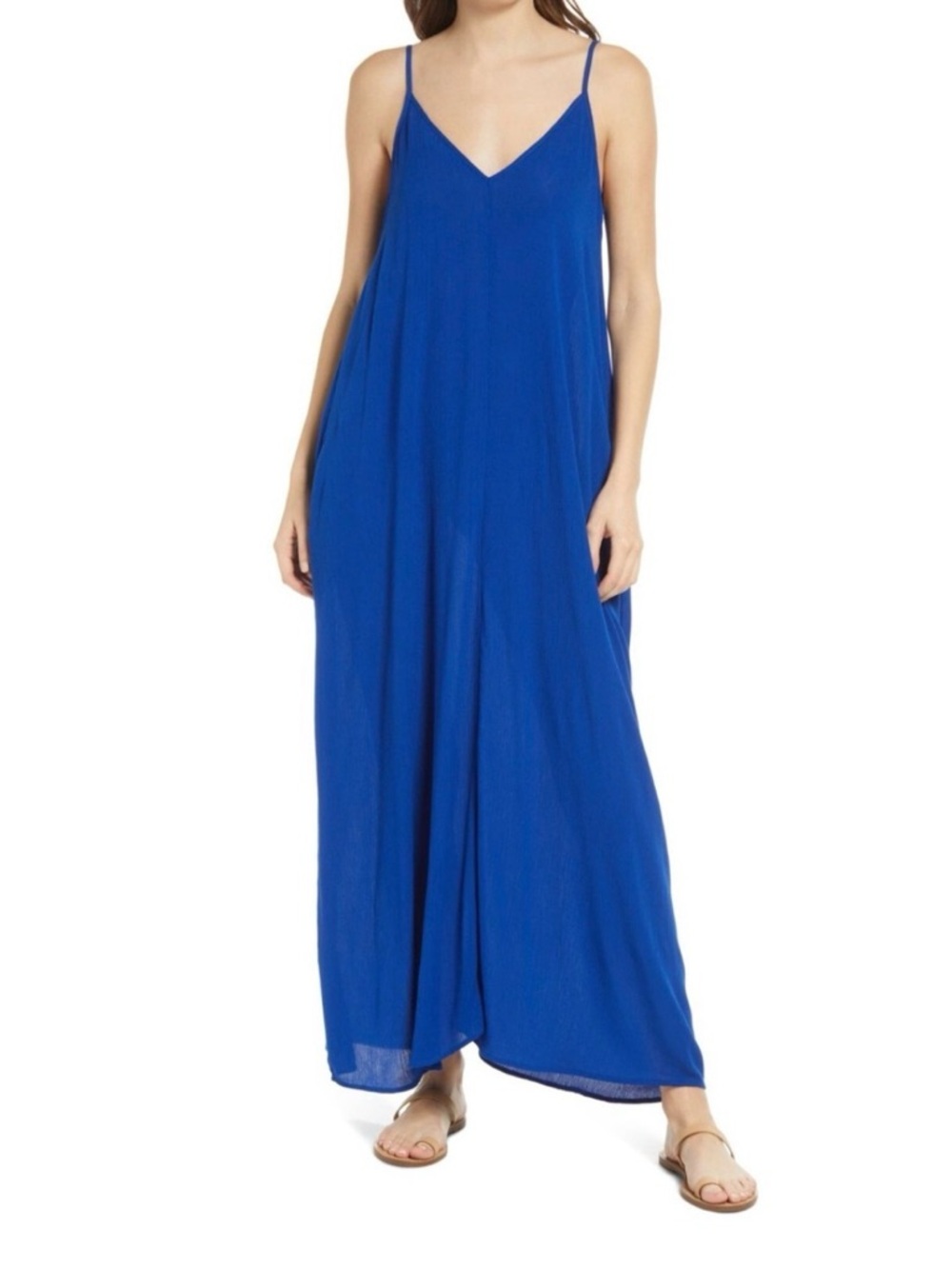 Treasure and Bond Blue Maxi Dress